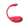Lovense - Vulse Vibrating Egg Red. Innowacyjne jajeczko sterowane aplikacją, szybkie pchnięcia i intensywne wibrcje