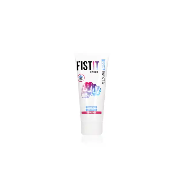 Fist It - Hybrid 100 ml. Hybrydowy lubrykant, oferuje wszechstronne stosowanie, zapewniając długotrwały poślizg i bezpieczeństwo użytkowania
