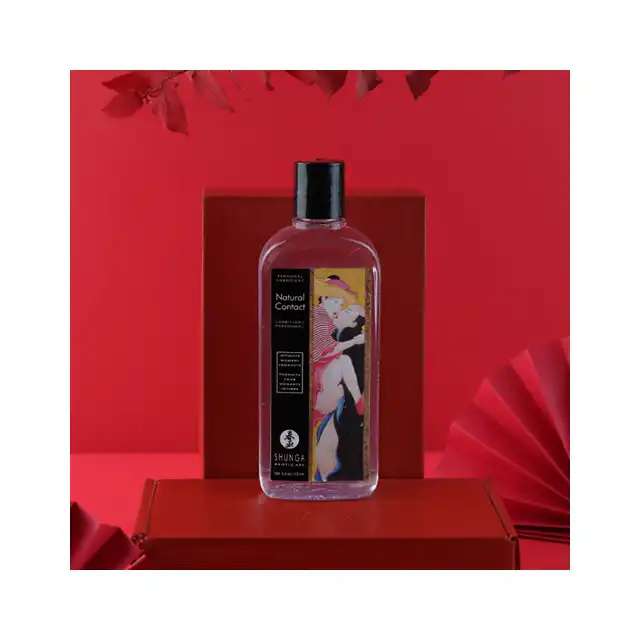Shunga - Natural Contact Lubricant 125ml. Przezroczysty żel intymny o naturalnym składzie dla czystego i naturalnego uczucia