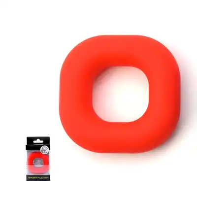 Sport Fucker - Liquid Silicone Big Boner Ring w kolorze czerwonym. Większa Moc i Komfort dla Dłuższej Erekcji!