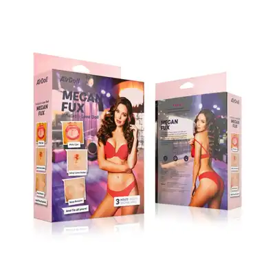 AirDoll - Megan Fux. Realistyczna lalka erotyczna z trzema otworami i elastycznym ciałem, które można formować w dowolne pozycje