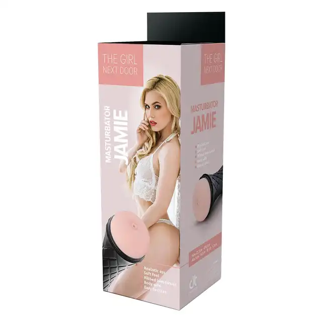 The Girl Next Door - Jamie Realistic Ass. Masturbator w kształcie anusa z realistycznymi teksturami, rozciągliwym odbytem i regulowanym ssaniem