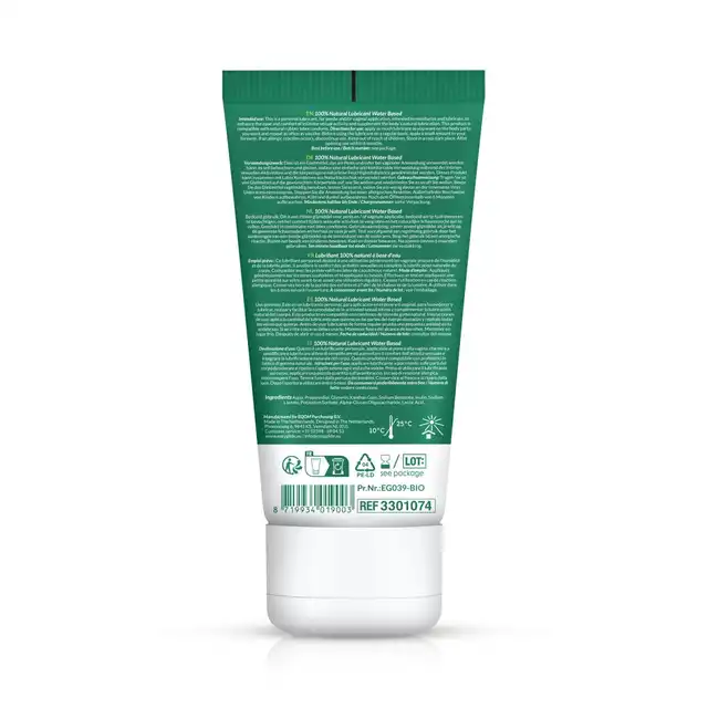 EasyGlide - Bio &amp; Natural Waterbased Lubricant Fragrance Free. Naturalny żel na bazie wody, który zapewnia doskonałe nawilżenie podczas intymnych chwil