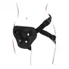Get Real - Strap-On Full Cover Harness. Luksusowa uprząż z wyściełaną przednią poduszką, regulowanymi paskami i silikonowymi pierścieniami, która zapewnia doskonałe dopasowanie