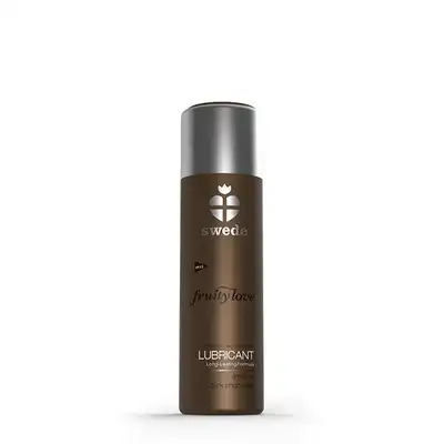 Swede - Fruity Love Lubricant Dark Chocolate 50 ml. Delikatny lubrykant o smaku ciemnej czekolady. Eleganckie, intensywne doznania. Formuła bez parabenów. 