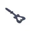 Taboom - Silicone Paddle &amp; Plug Blue. Innowacyjny, silikonowy duet, packa w kształcie motyla z koralikowym korkiem analnym, oferuje podwójną przyjemność