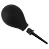 Magic Shiver - Anal Douche Black 200 ml. Wygodna, silikonowa, czarna gruszka do lewatywy z wygodną, ergonomiczną kanką 