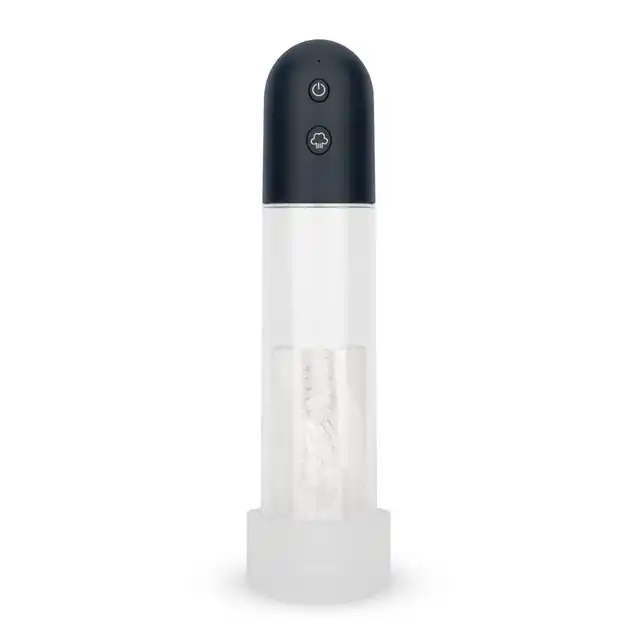 Boners - Automatic Penis Pump with Masturbator. Automatyczna pompka z funkcją masturbacji dla większego obwodu i objętości
