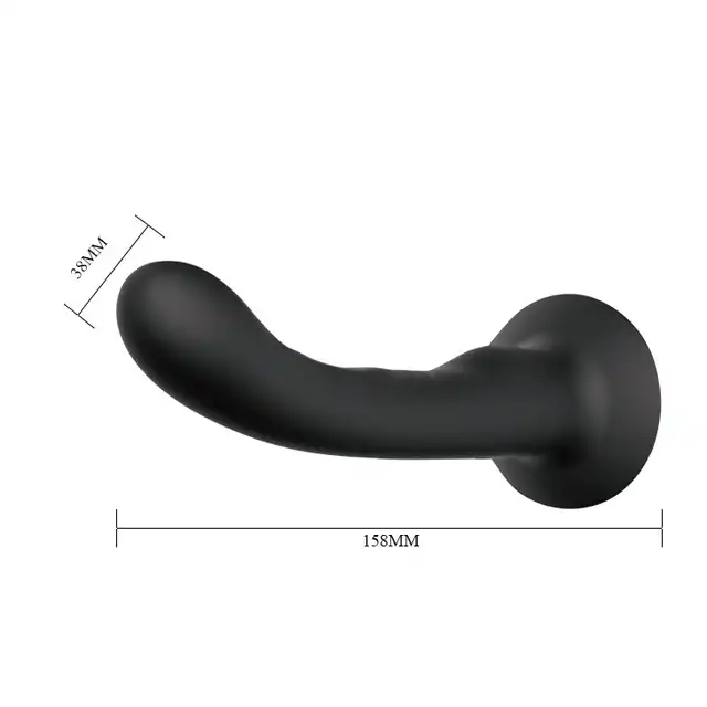 Baile - Strapon Ultra Passionate Harness 6,2'. Realistyczny strap-on z uprzężą, zapewniający pełne i długotrwałe doznania