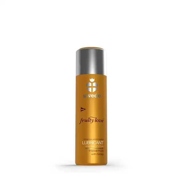 Swede - Fruity Love Lubricant Tropical Fruit Honey 50 ml. Wodny lubrykant o niesamowitym smaku tropikalnych owoców z miodem