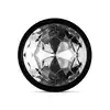 Easy Toys - Butt Plug L Black/Silver. Duży metalowy korek analny w czarnym kolorze, z kryształkiem w podstawie