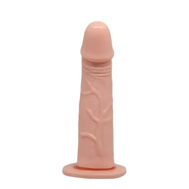 Baile - Strapon Ultra Passionate Harness. Uniwersalny strap-on z realistycznym żyłkowanym dildo i silnymi wibracjami