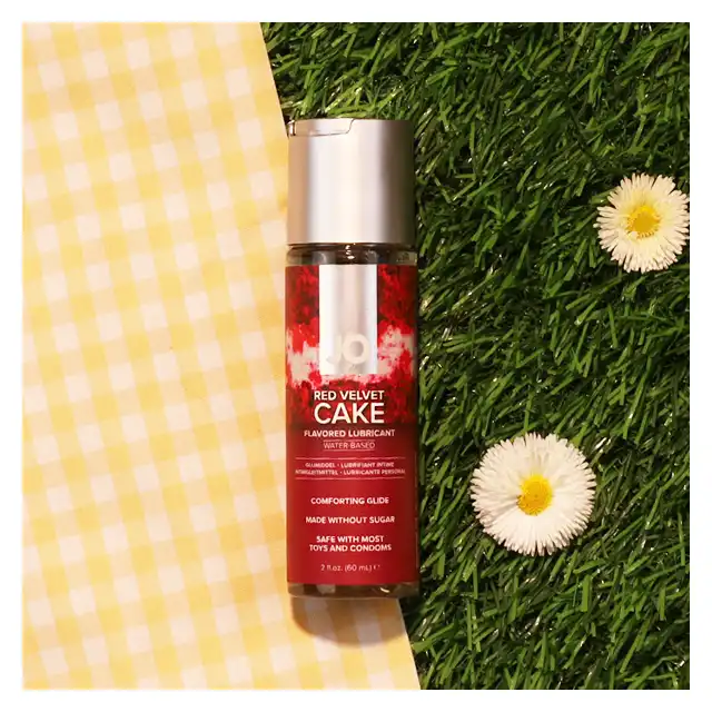 System JO - Red Velvet Cake 60ml. Limitowany lubrykant o smaku kultowego ciasta Red Velvet