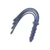 Taboom - Silicone Whip and Plug Blue. Innowacyjny duet, łączący elastyczny pejcz z korkiem analnym, oferujący wszechstronność i intensywne doznania