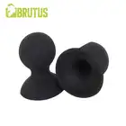 Brutus - Nipple Suckers. Gładki silikon i elegancki czarny kolor w rozmiarze M!