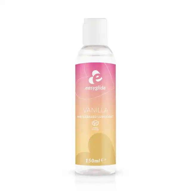 EasyGlide - Vanilla Water-Based Lubricant 150 ml. Wodny lubrykant o smaku waniliowym, idealny poślizg i smak
