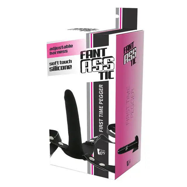 DreamToys - Fantasstic First Time Pegger. Uprząż strapon dla kobiet, doskonały wybór na pierwsze doświadczenia z peggingiem