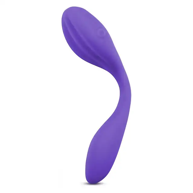 Wellness - Duo Purple. Wszechstronny wibrator dla par, intensywna stymulacja solo i w parze, elastyczny korpus i mocne wibracje