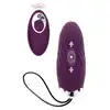 ToyJoy - Knock Knock Eggstravagant. Luksusowe jajko wibrujące z funkcją ruchu posuwistego, wykonane z miękkiego silikonu, sterowane za pomocą pilota
