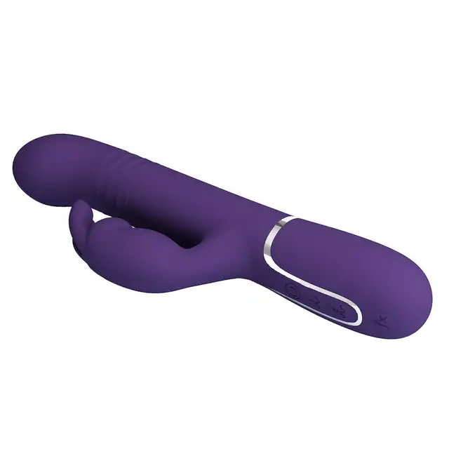 Pretty Love - Coale Purple. Wibrator z intensywnymi wibracjami, ruchomymi koralikami i funkcją Burst Climax zapewnia wyjątkowo intensywną przyjemność