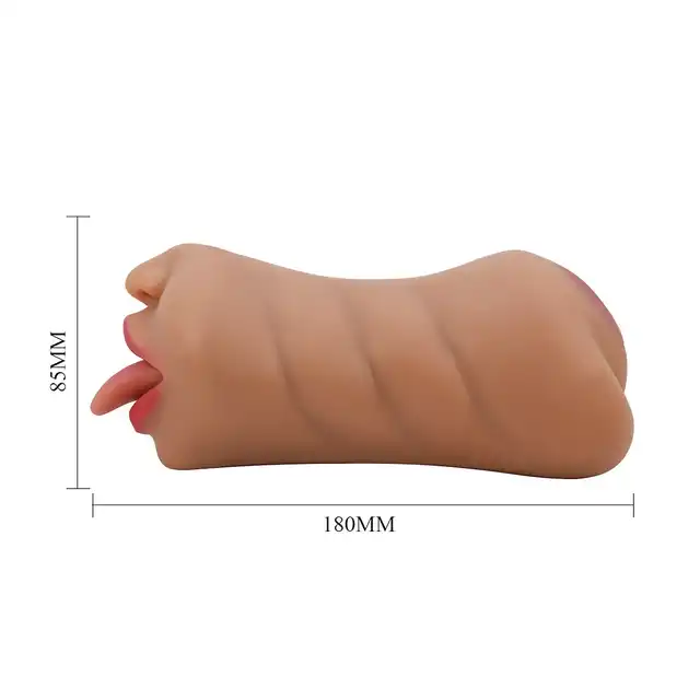 Crazy Bull - Sarah Brown Masturbator. Dwustronny masturbator z realistyczną pochwą i ustami z zębami i językiem