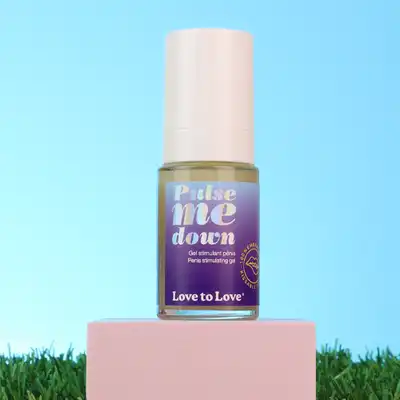 Love to Love - Pulse me down. Stymulujący żel do penisa. Delikatne rozgrzewające działanie z nawilżającą, kremową formułą na bazie naturalnych składników