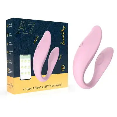 Erospace - Sweet Play C-type Vibrator. Wibrator typu C sterowany aplikacją, nowoczesna przyjemność i pełna kontrola