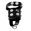 Erospace - Wild Play Cock and Balls Strap C20. Regulowana opaska zaciskowa na penisa i jądra, intensyfikuj doznania