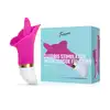 Teazers - Clitoris Stimulator With Thong Pink. Wibrator łechtaczkowy z języczkiem, ekscytujący wibrator do stymulacji łechtaczki