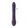 Vive - Halo Ring Rabbit Vibrator Purple. Luksusowy, zaawansowany wibrator, który łączy innowacyjność, przyjemność i wygodę w jednym produkcie