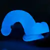 LoveToy -  Dildo 7.5'' Lumino Play. Świecące w ciemności realistyczne dildo