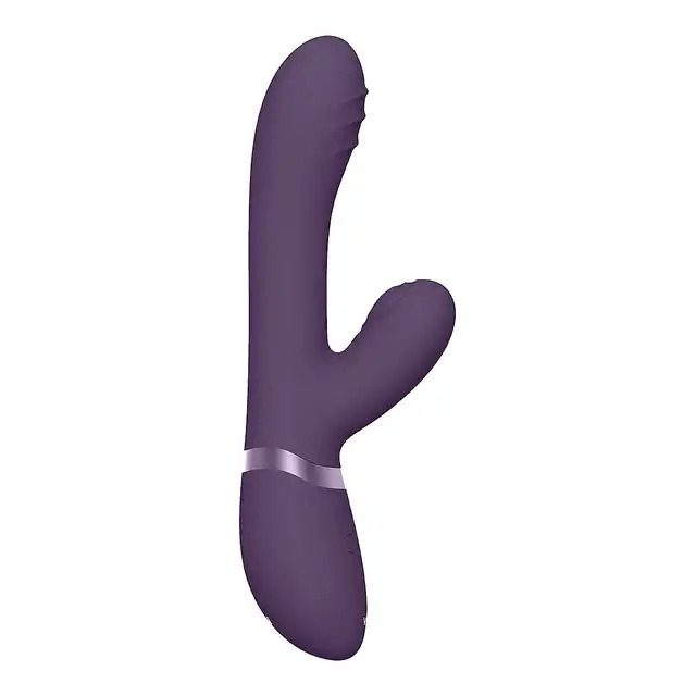 Vive - Tani Finger Motion with Pulse-Wave Vibrator Purple. Wibrator z technologią pulsacyjną i ruchem palca dla intensywnej stymulacji