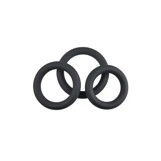 Evolved - Selopa 3 Ring Circus. Zestaw trzech elastycznych pierścieni na penisa dopasowany do indywidualnych potrzeb 