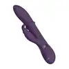 Vive - Halo Ring Rabbit Vibrator Purple. Luksusowy, zaawansowany wibrator, który łączy innowacyjność, przyjemność i wygodę w jednym produkcie