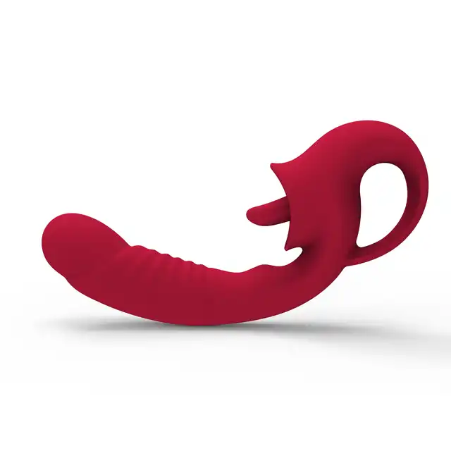 BSeries - Rechargeable Licking Vibrator. Liżący wibrator z 10 funkcjami wibracji i realistycznym ruchem języka