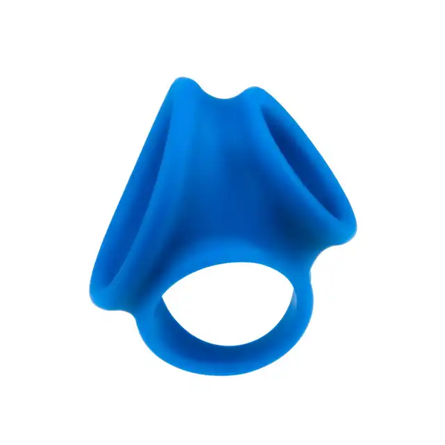 LoveToy - Pinnacle Pro Trio Grip Enchancer Sleeve. Elastyczna nakładka na jądra, zwiększ wytrzymałość i intensyfikuj przyjemność