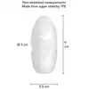 ToyJoy - Hero Medium Masturbator Rings. Ergonomiczny masturbator o teksturze stymulujących okręgów, idealnie dostosowany do Twoich pragnień