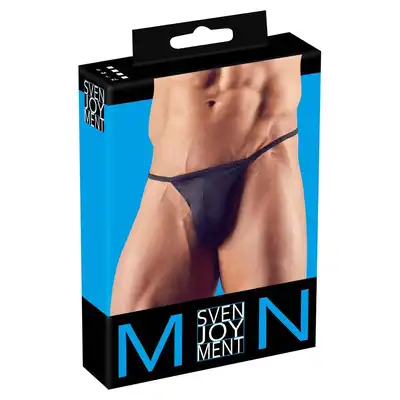 Svenjoyment - CN Mini String S. Połyskujące mini stringi, które podkreślają każdy męski detal z odważnym efektem.