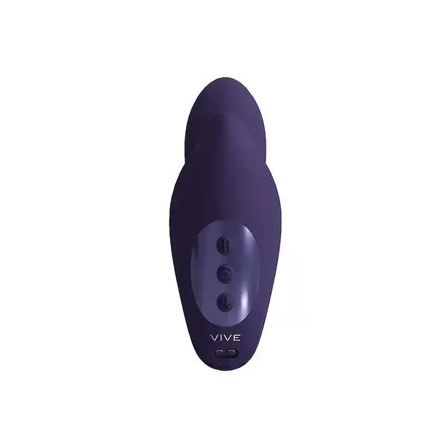 Vive Yuki - Dual Motor G-Spot Vibrator with Massaging Beads - Purple