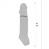 ToyJoy - Extension Sleeve Medium 16 cm. Realistyczna nakładka na penisa, skuteczne powiększenie i pogrubienie.