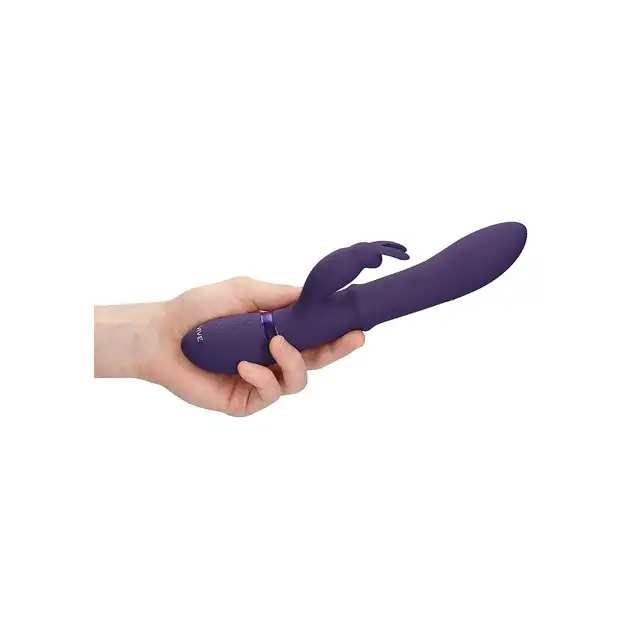 Vive - Halo Ring Rabbit Vibrator Purple. Luksusowy, zaawansowany wibrator, który łączy innowacyjność, przyjemność i wygodę w jednym produkcie