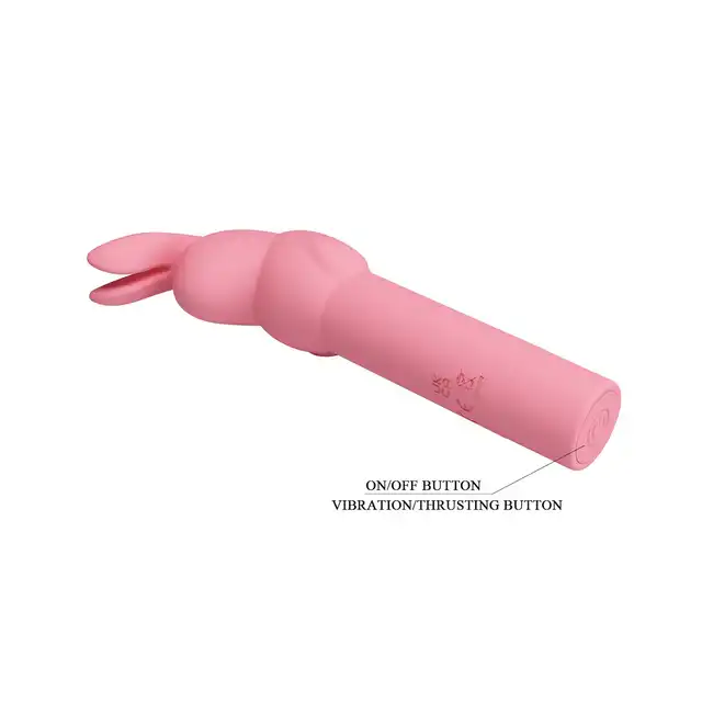 Pretty Love - Gerardo Light Pink.  Kompaktowa moc i luksusowa stymulacja łechtaczki!