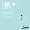 Teazers - Clitoral Stimulator With Thong Pink. Wibrator do stymulacji łechtaczki typu lay-on, intensywne wypustki i języczek