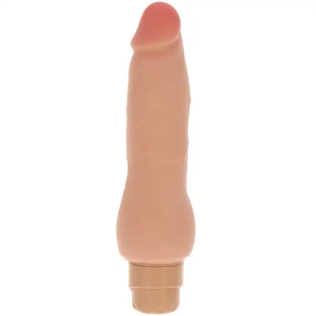 ToyJoy - Dual Density Smooth Vibrator. Jedwabiście gładki wibrator z twardym rdzeniem i realistycznie odwzorowanymi detalami.