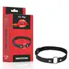 Erospace - Wild Play Chocker with Ring C17. Elegancka obroża na szyję z metalowym pierścieniem, podkreśl swoją dominację