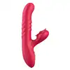 Erospace - Sweet Play G-spot Vibrator with Thrusting.  Wibrator z funkcją ruchu posuwistego, intensywna stymulacja punktu G i łechtaczki