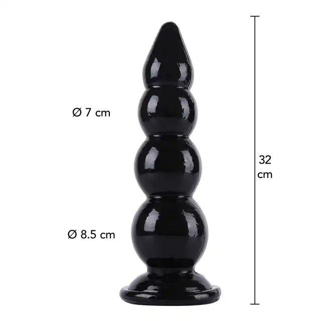 Hidden Desire - Extreme Buttplug XXL 23cm. Zabawka analna pvc z szeroką podstawą i ekstremalnymi doznaniami