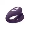Vive - Yoko Triple Action Vibrator Dual Prongs with Clitoral Pulse Wave Purple. Wyjątkowy stymulator łechtaczki i punktu G, innowacyjny design