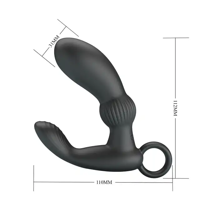 Pretty Love - Cayla Black. Masażer prostaty z 12 funkcjami wibracji, satysfakcja na najwyższym poziomie