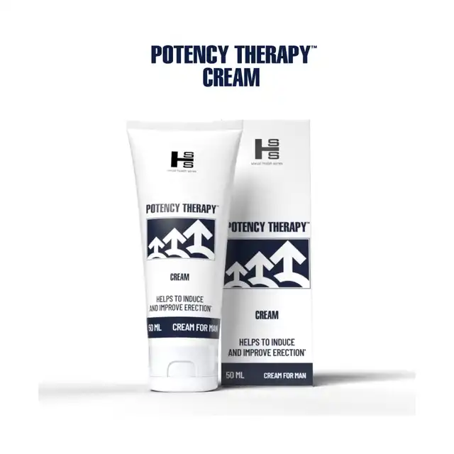 Sexual Health Series - Potency Therapy Cream 50ml. Zaawansowana formuła kremu do poprawy potencji, natychmiastowe działanie, wygodna aplikacja. 